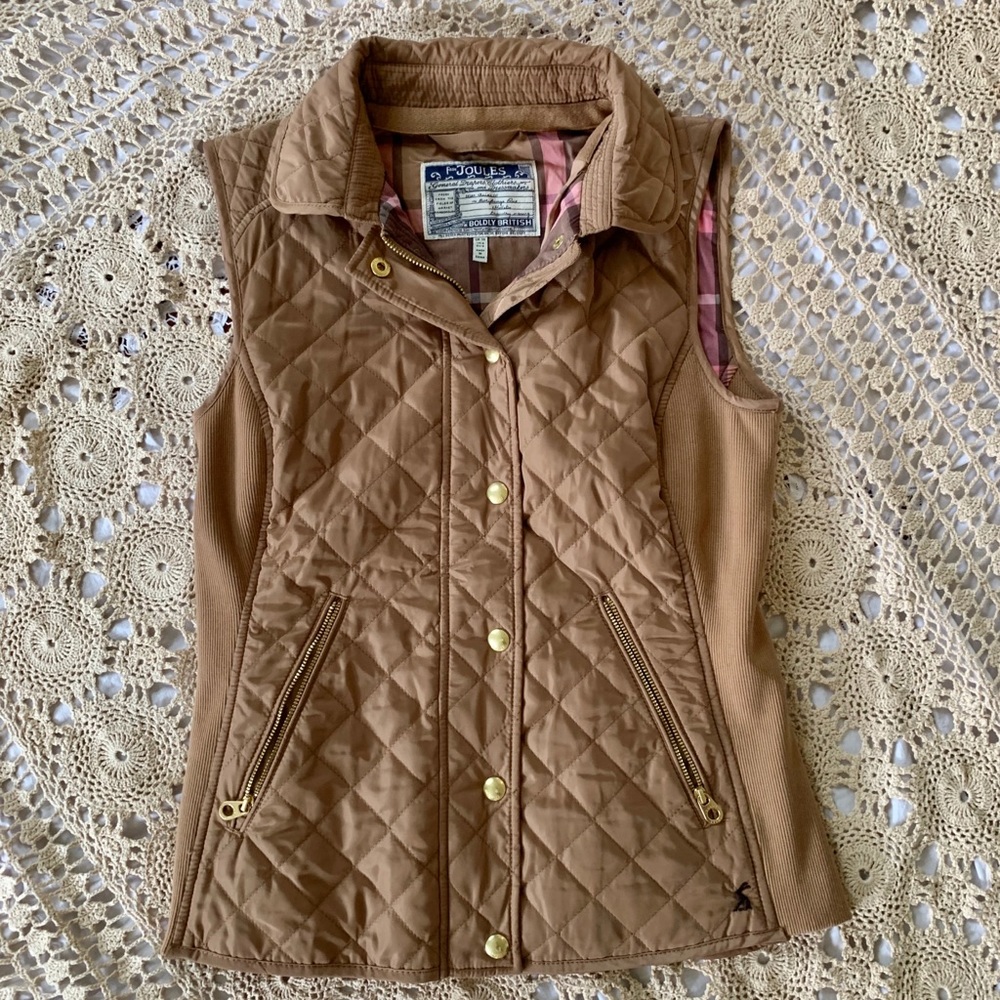 Joules quilted vest